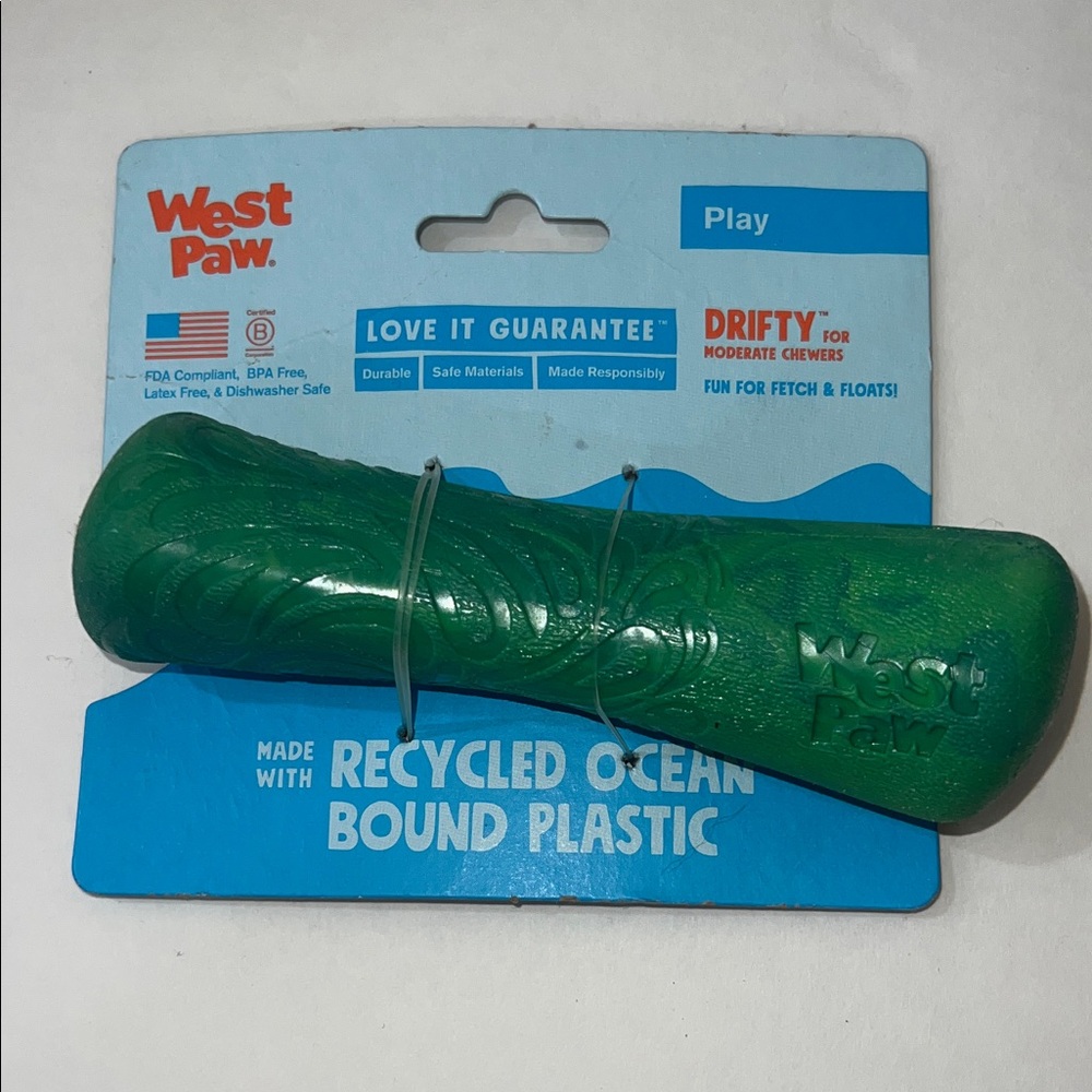 Green Dog Toy